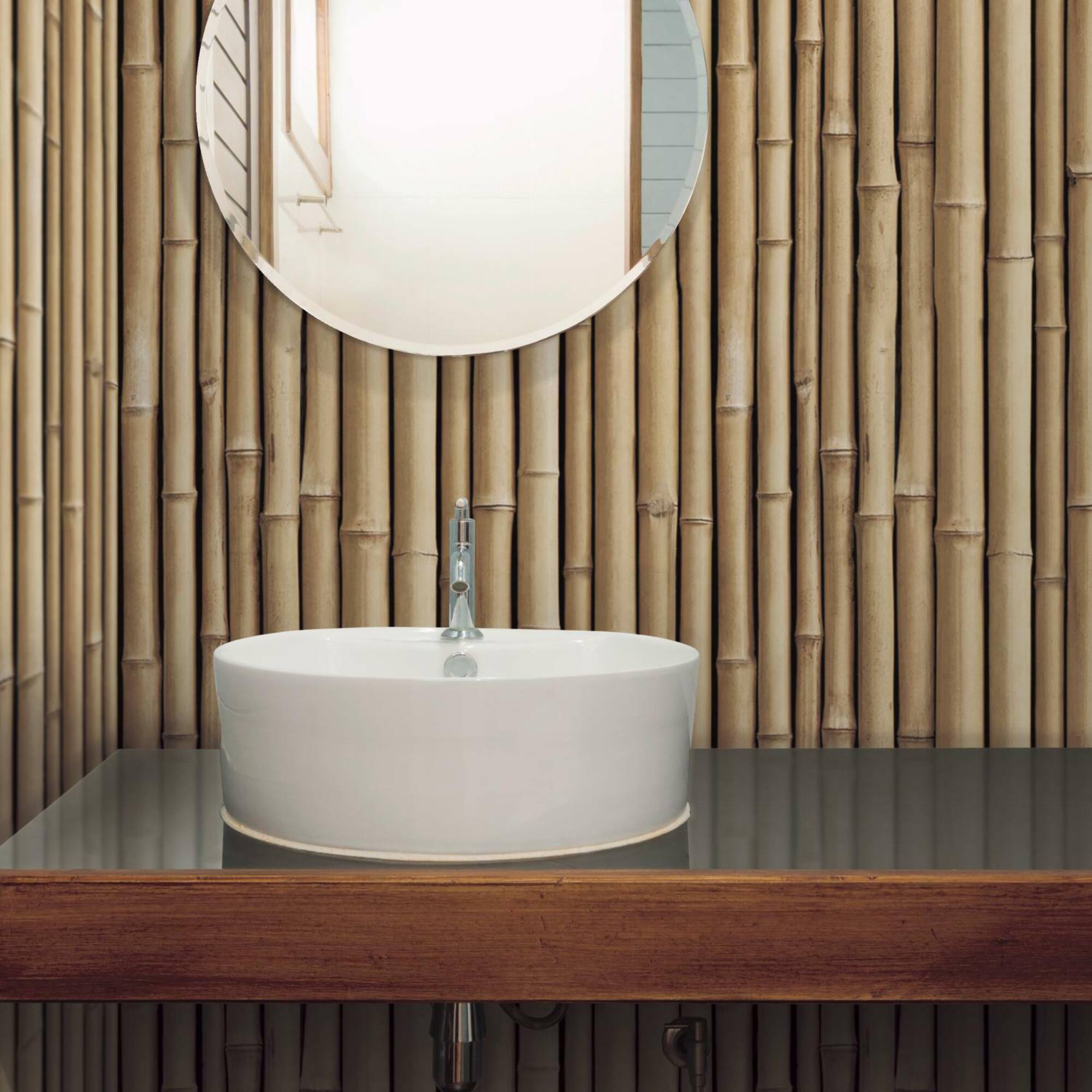 RoomMates Bamboo Peel & Stick Wallpaper